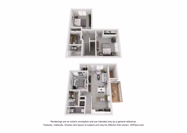 Unit 17-17103 15-15104 floor plan